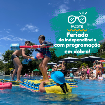 Feriado da Independência com programação em dobro!