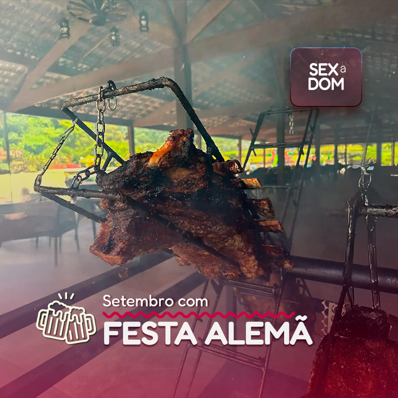 Setembro com Festa Alemã
